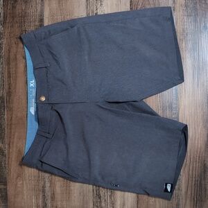 Belong Designs Rocky Mountain Board Shorts Size XL (36) in Charcoal Grey 10"